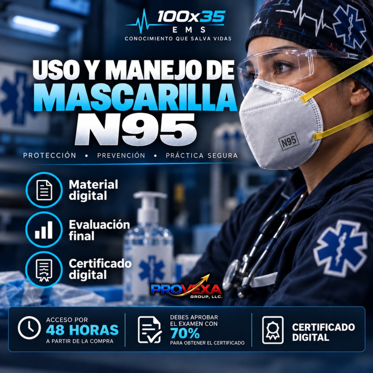 N95 Particulate Respirator Use And Handling (Mascarilla)