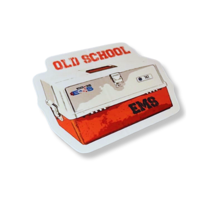 Set de (3) Stickers 100x35EMS "Old School"