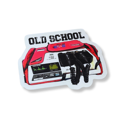 Set de (3) Stickers 100x35EMS "Old School"