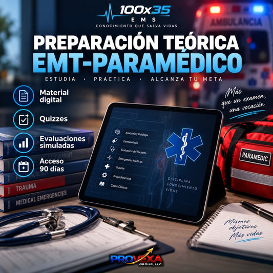 Preparación Teórica EMT- Paramedico Individual
